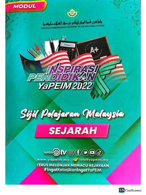 Jawapan Buku Yapeim Sejarah Image